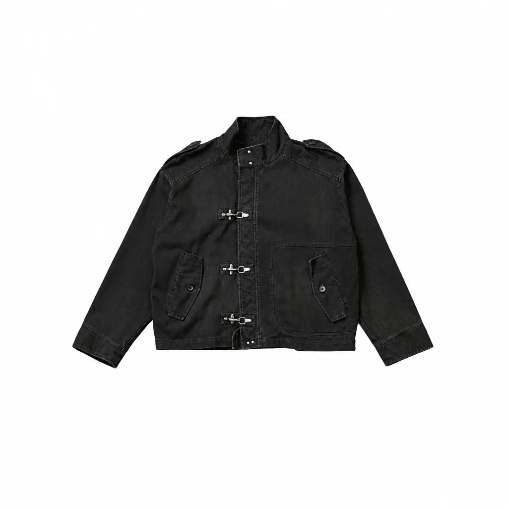 Found Utility Clasp Work Jacket