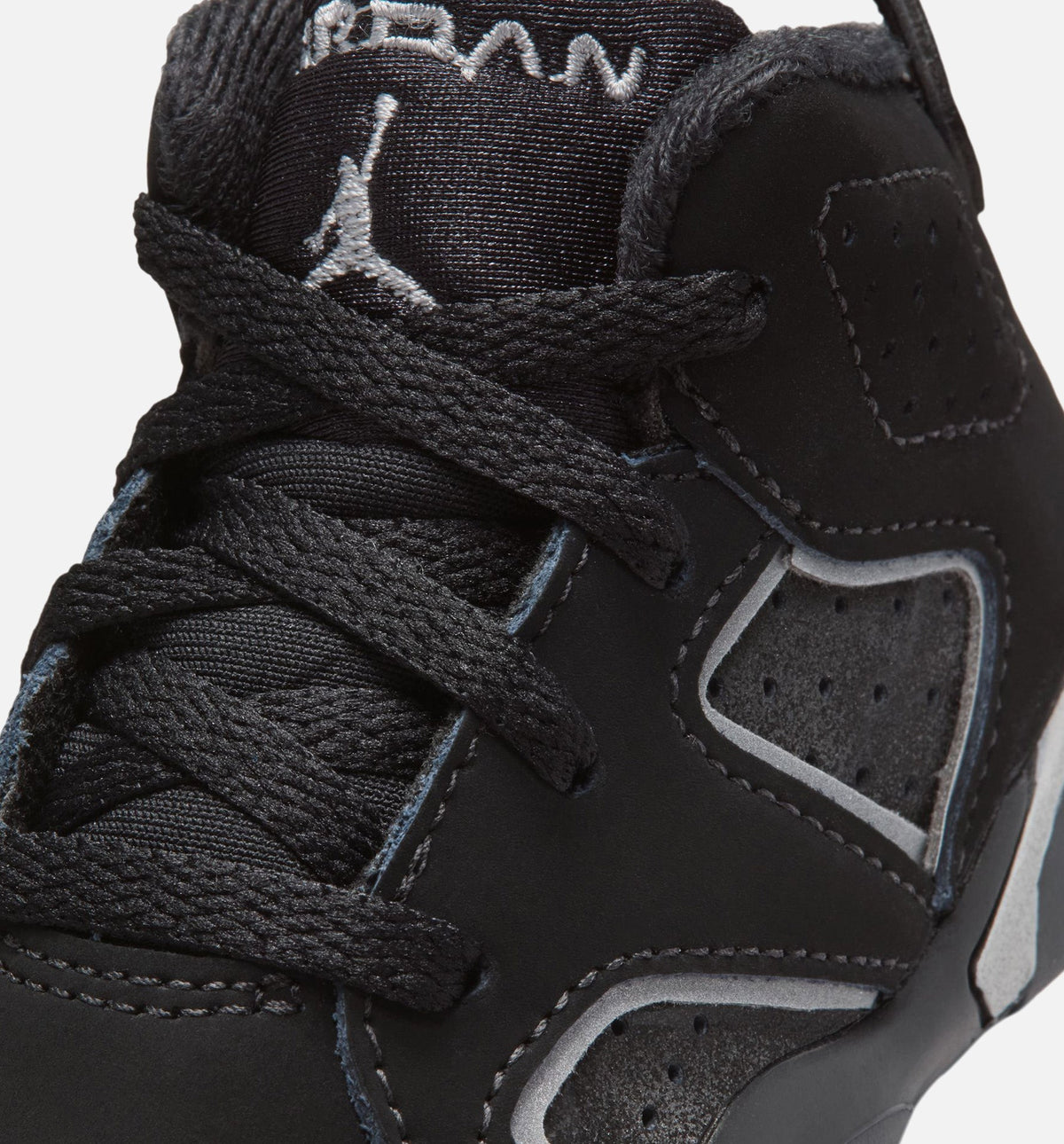 Air Jordan 6 Cap & Gown Infant/Toddler Shoe - Black/Reflective Silver