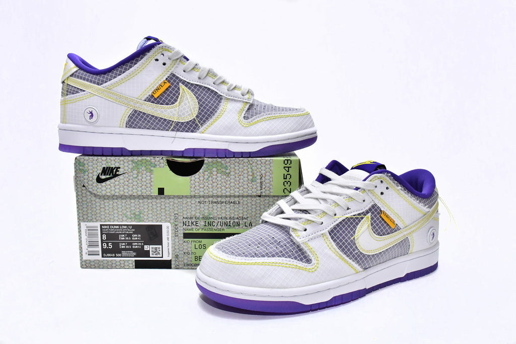 Nike Dunk Low Union Passport Pack Court Purple Reps Sneakers DJ9649-500