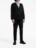 Needles logo-embroidered buttoned cardigan