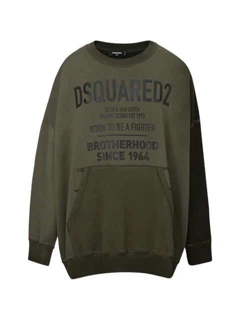 DSQUARED2 graphic-print oversized sweatshirt