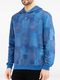 Fila geometric-print hoodie