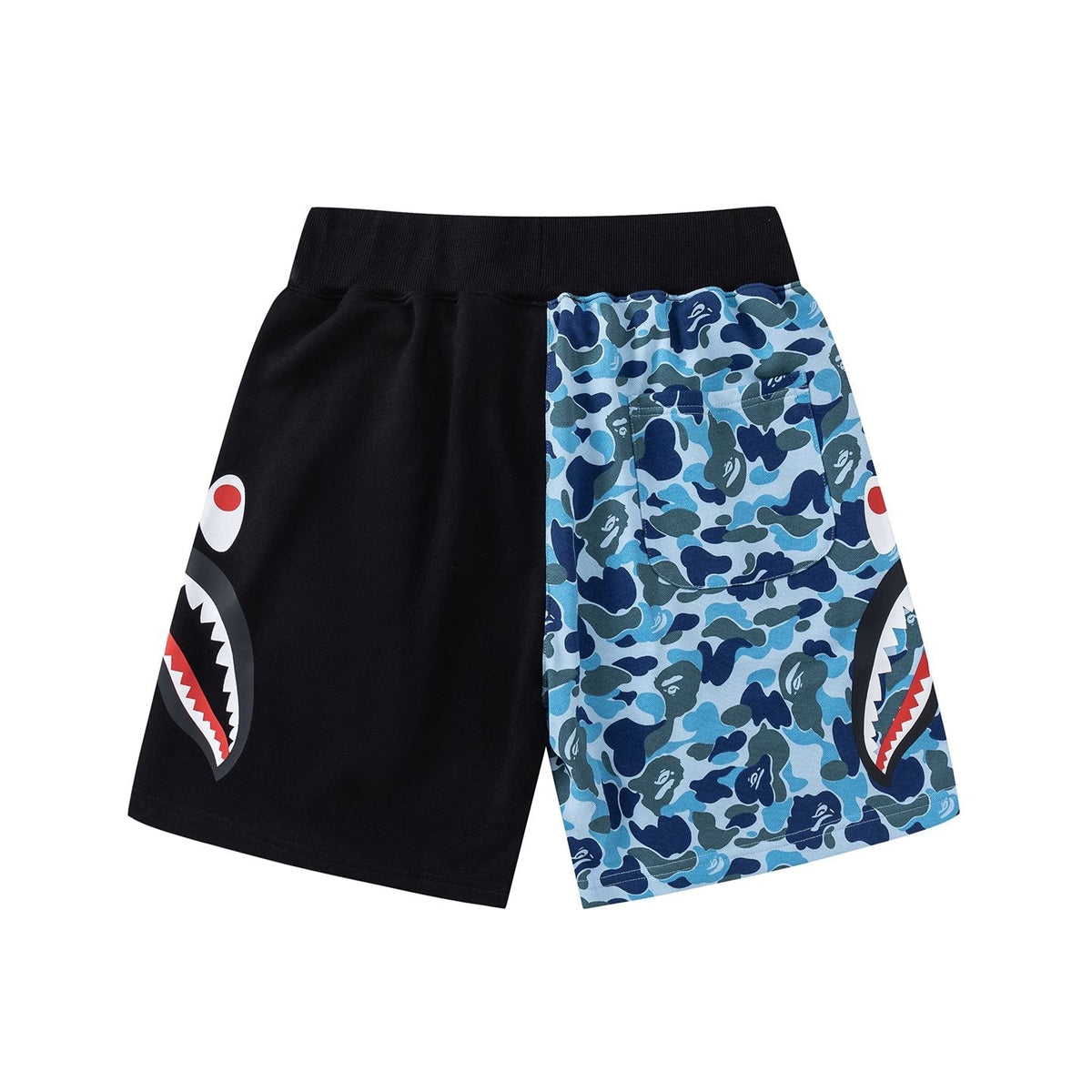 BAPE Shark Eye Graphic Sweat Shorts