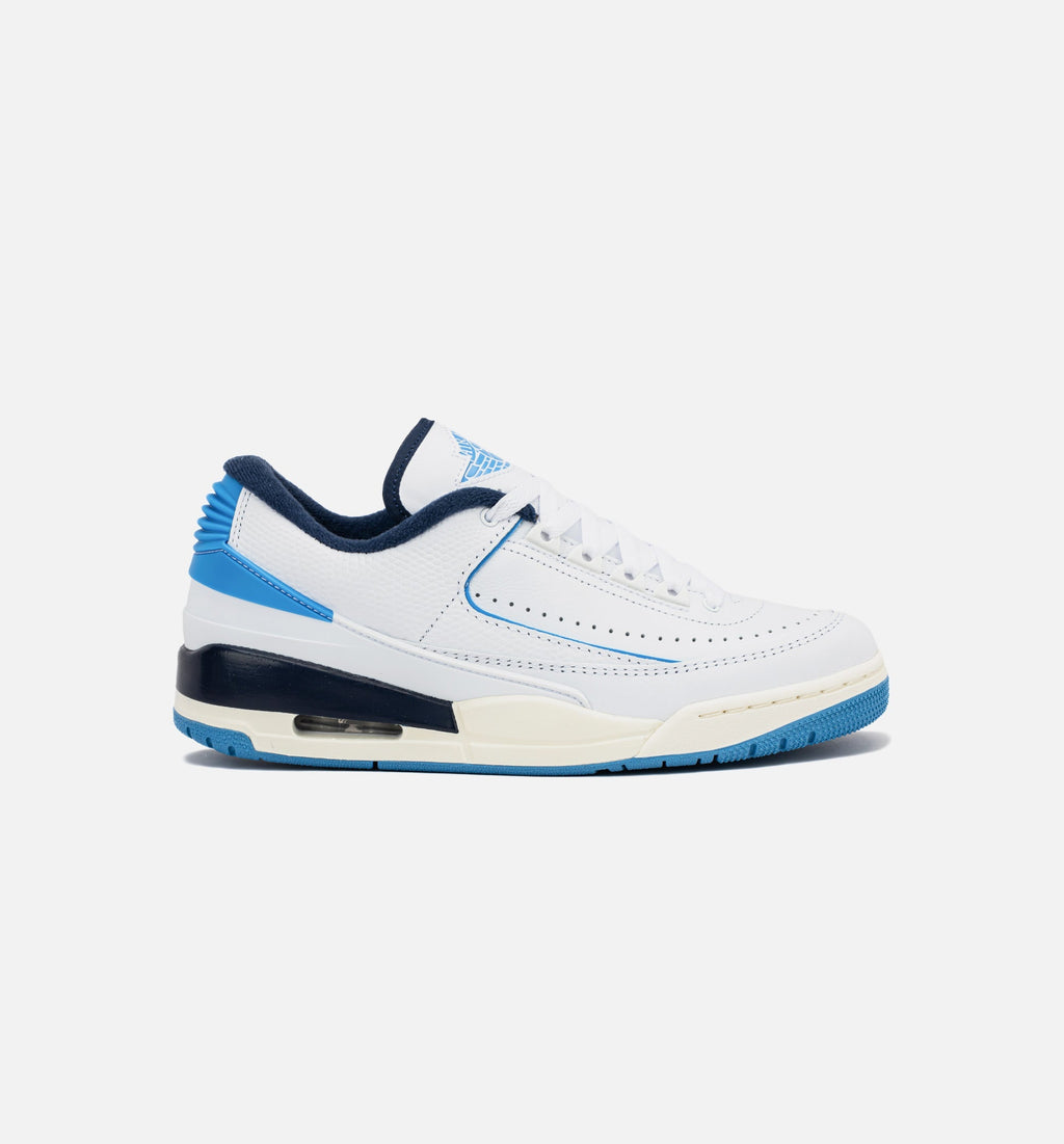 Air Jordan 23 White University Blue Midnight Navy Men's Sneakers - White / University Blue / Midnight Navy