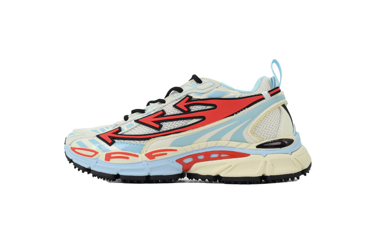 OFF WHITE Be Right Back Red Light Blue OMIA295S 26FAB005 7626