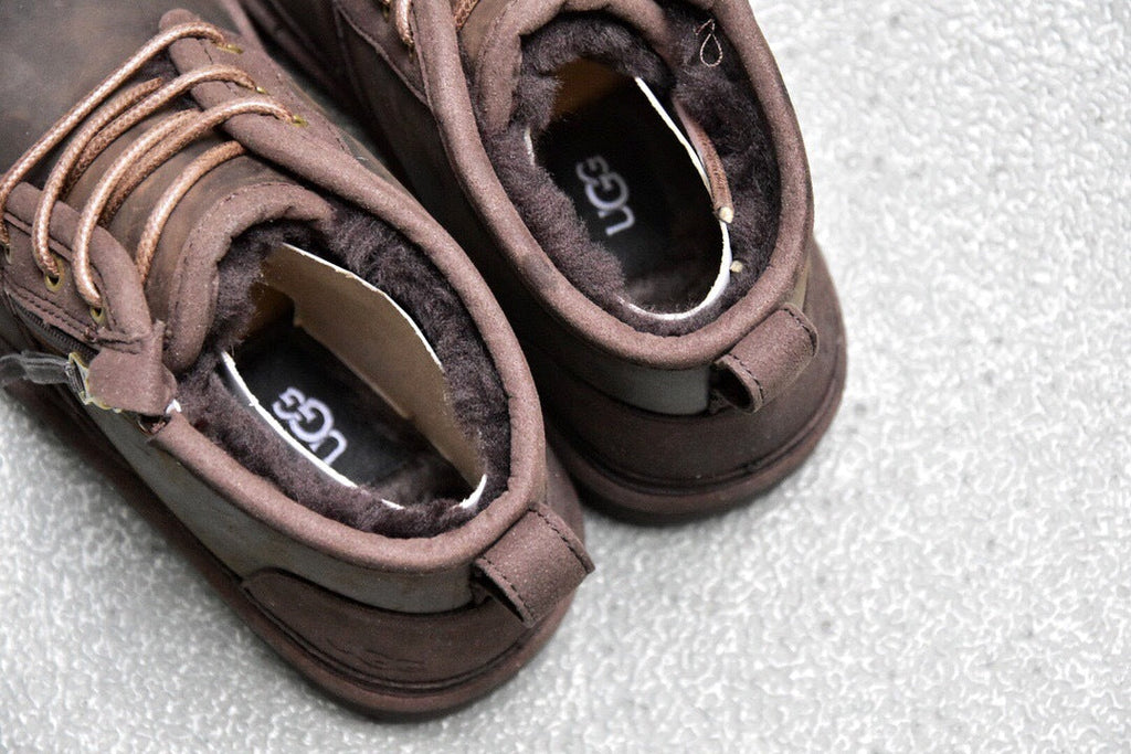 Men’s Crazy Horse Leather Zip Boots — New Arrival | In Stock