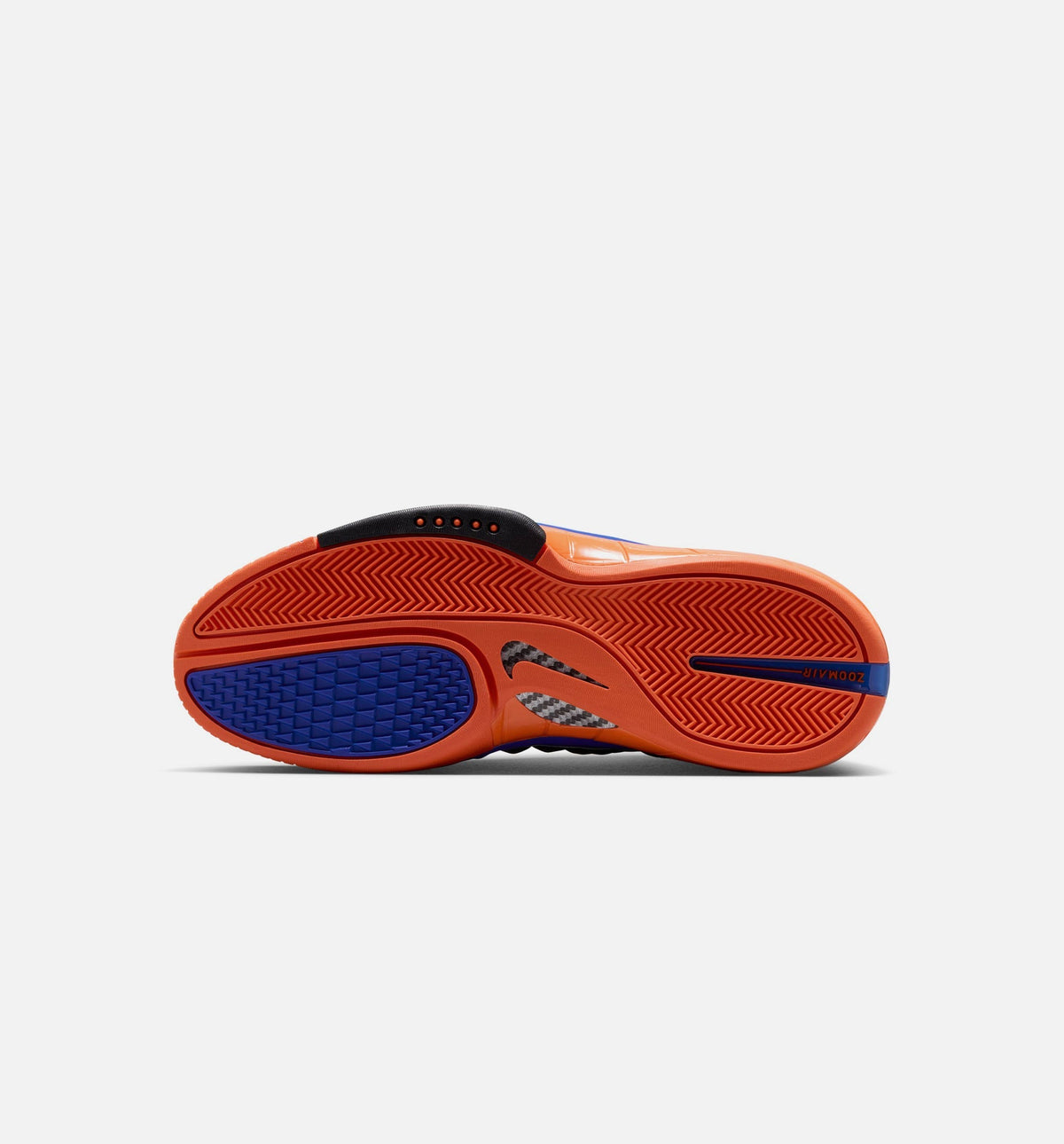 Air Zoom Huarache 2K4 Penny Hardaway Men's Basketball Shoe - Black/Varsity Royal/Safety Orange